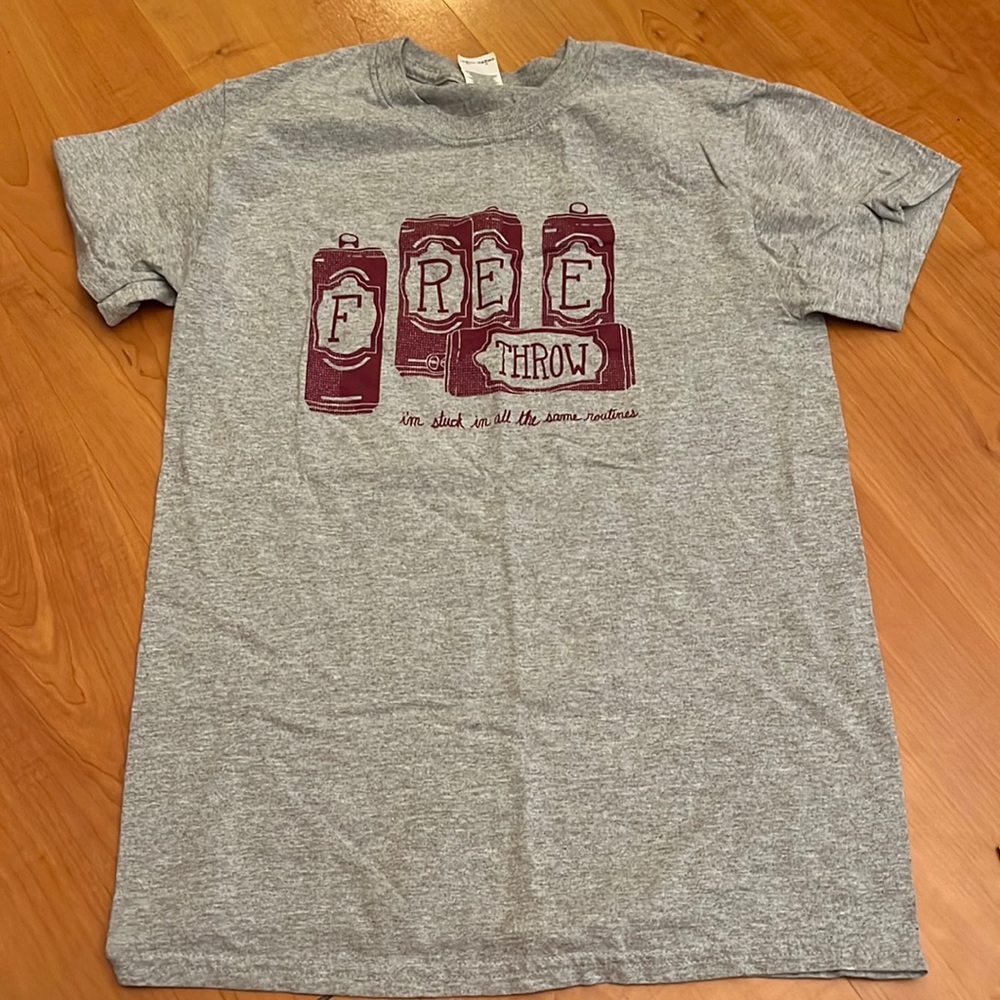 SOLD - Free Throw Midwest Emo Band Tee Sz S